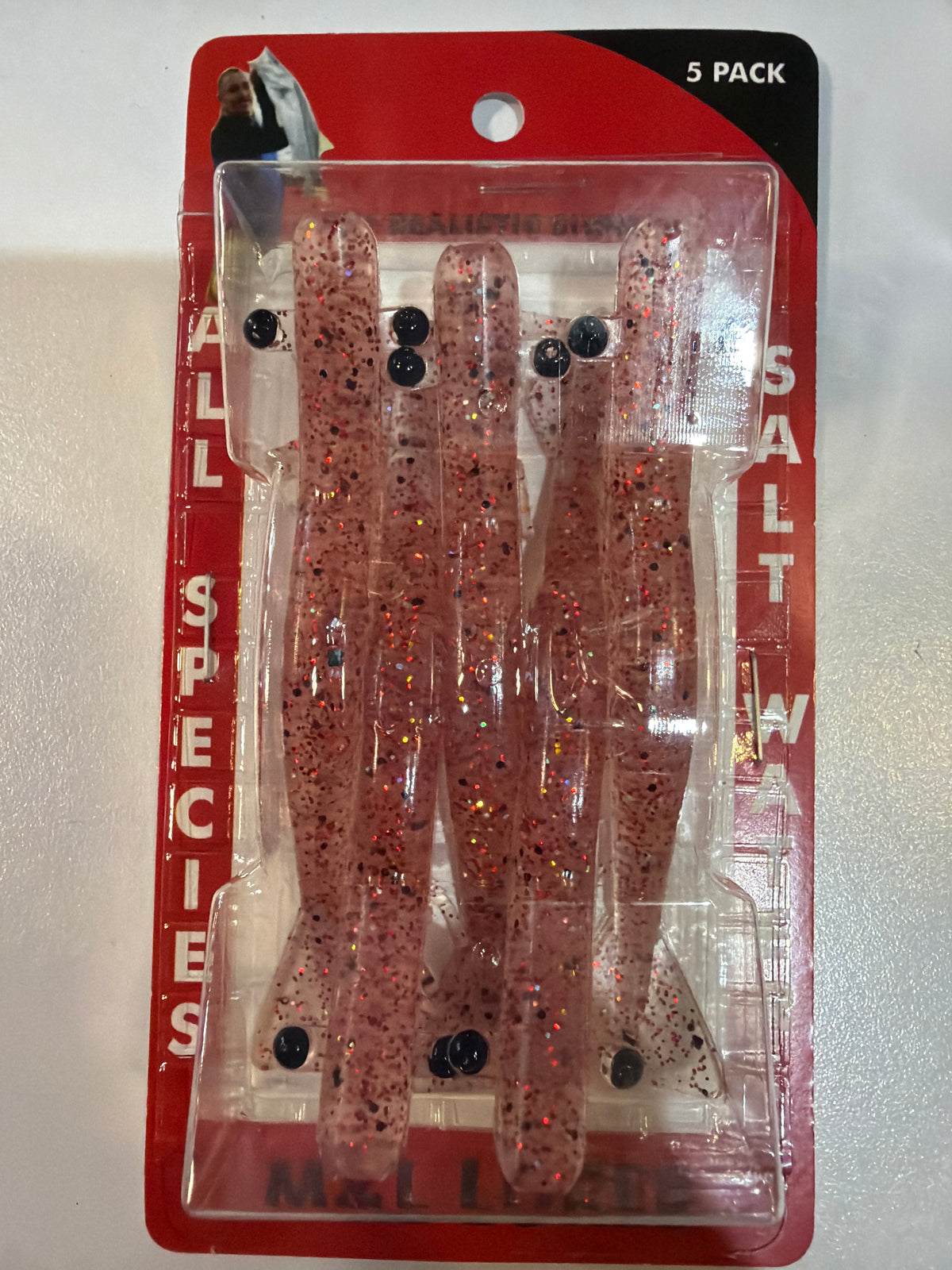 ML Lure Camarón 5 pack Tatemado