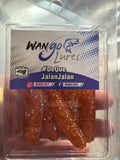 Wango Shad 10 pack Orange