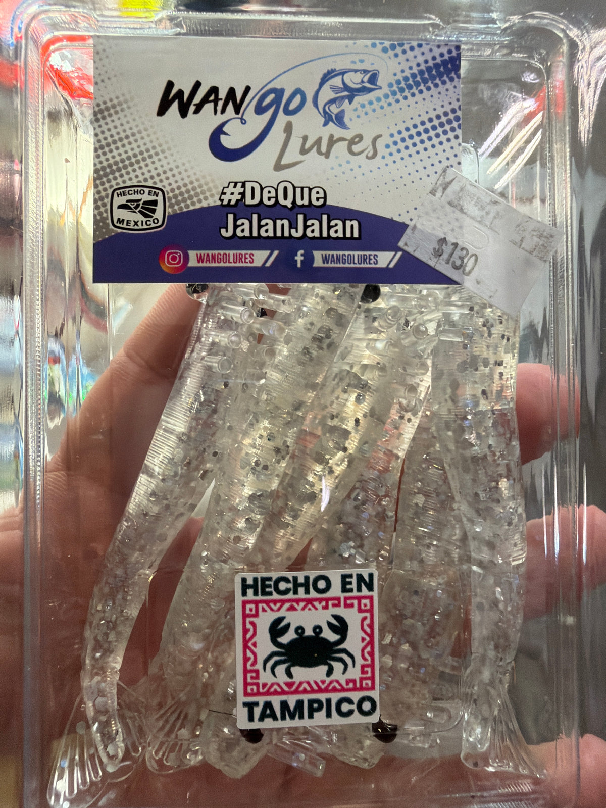 Wango 6 pack camarón 3.75” Escarcha