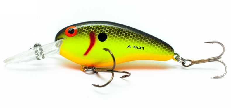 BOMBER CURRICAN DEEP FLAT A 4-8 Pies 2-1/2” Chart Blk Scales