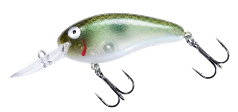 BOMBER CURRICAN DEEP FLAT A 4-8 Pies 2-1/2” Pearl Shad