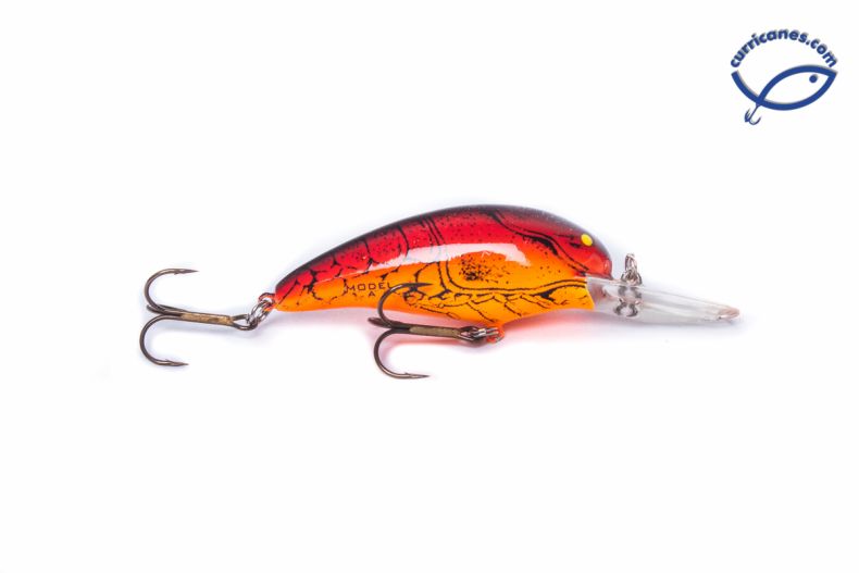 BOMBER CURRICAN MODEL A BMB07A Apple Red Crawdad 8-10 FT