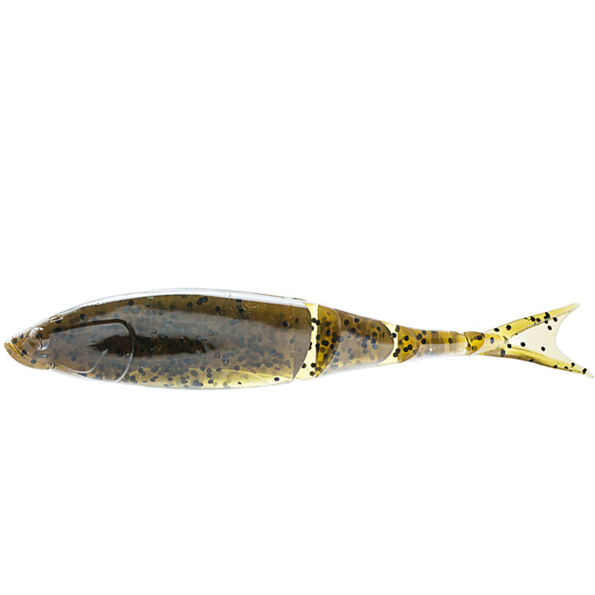 Z Man RaZor ShadZ, 4.5'' Green Pumpkin 4pk
