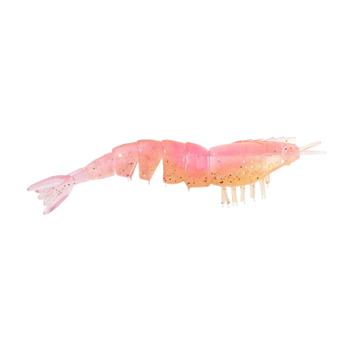 Z Man SW EZ ShrimpZ UnRigged, 3.5'' Laguna Shrimp 4pk
