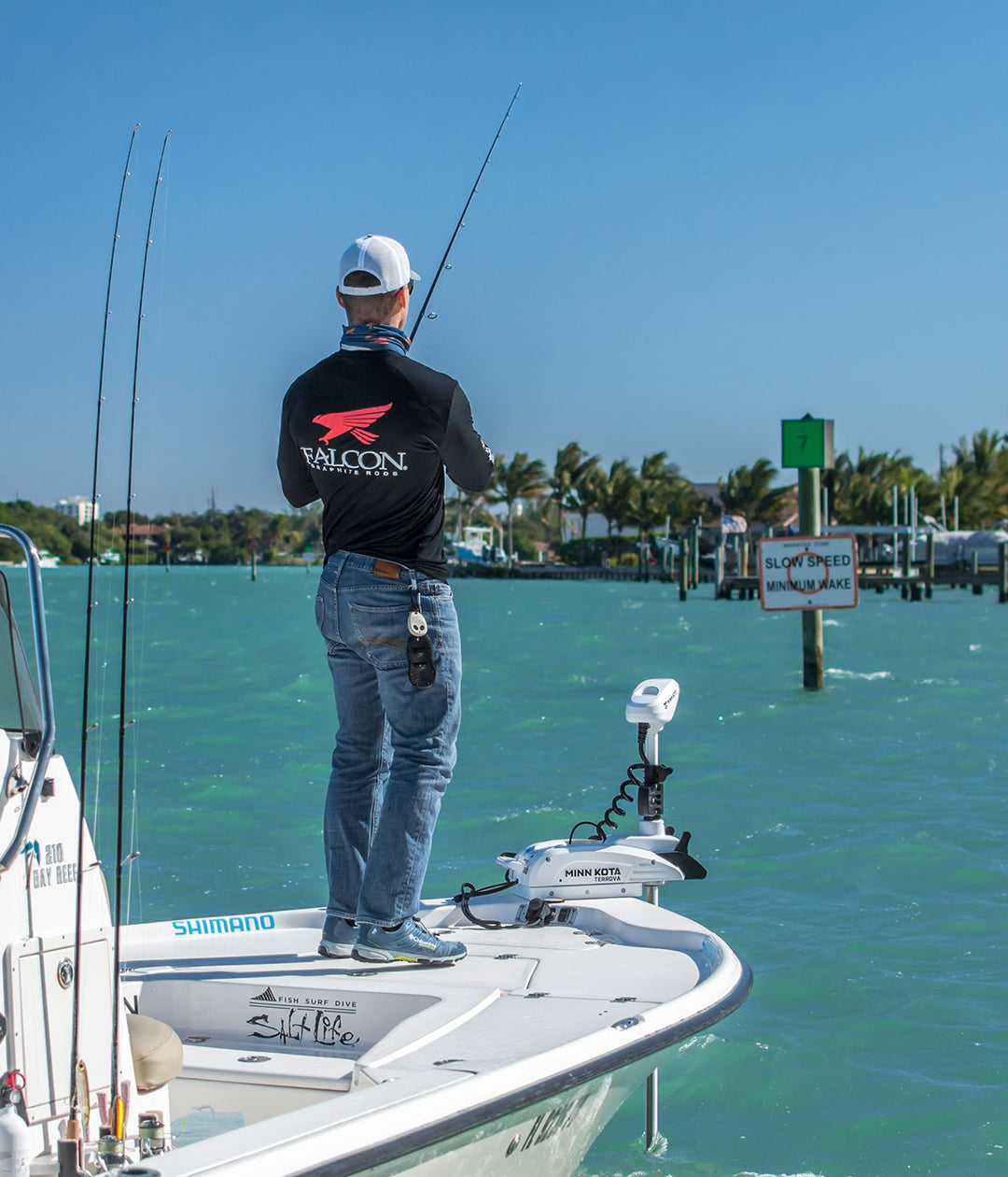 Falcon Rod Coastal, Spinning 7' 0'' 1pc MH MF Redfish