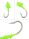 Jig Head 1/2 Oz Verde (5 pack)